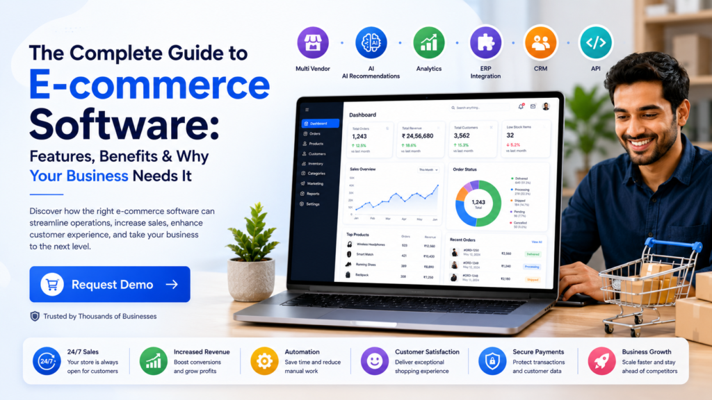 Modern E-commerce Software Solution for Online Business