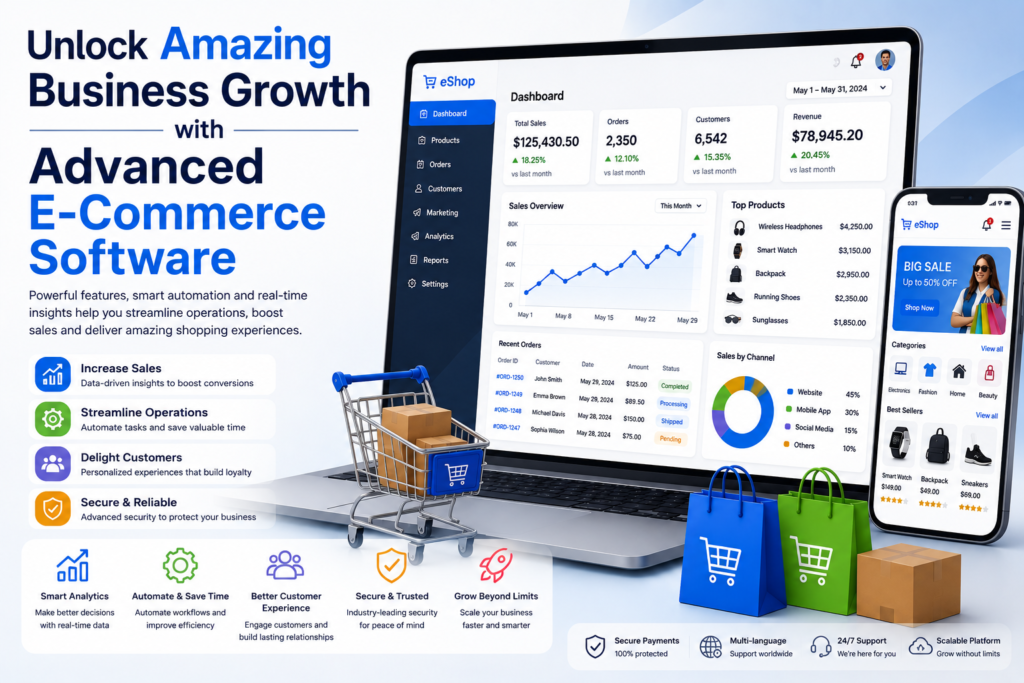 Advanced Features of E-Commerce Software